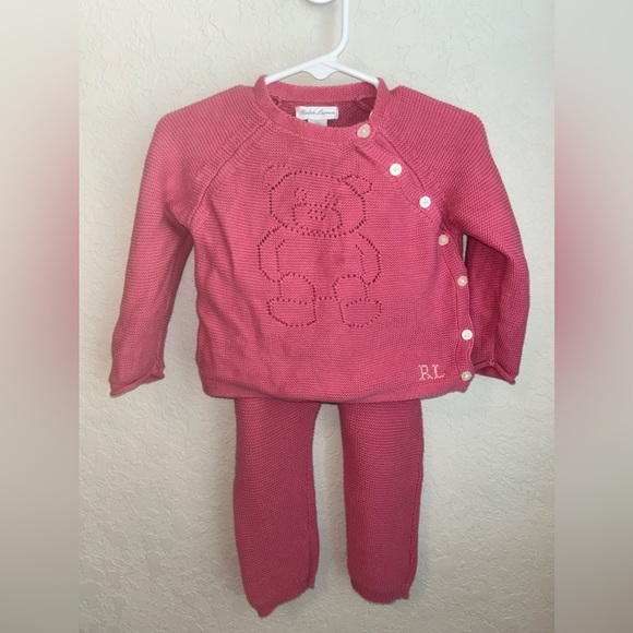 Ralph Lauren Teddy Sweater Set - Picture 1 of 7